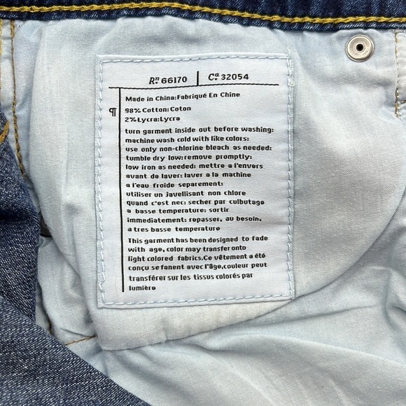 Pilcro And The Letterpress Anthropologie Low Rise Capri Bermuda Short Size 28 - Picture 10 of 16